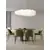 Pendul Nova Luce Cloud, 8xE27, L1500 mm, Hmax 3000 mm, alb, IP20