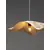 Pendul Nova Luce Wabi, 1xE27 max. 12W, D620 mm, Hmax 2000 mm, alb, auriu, negru