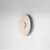 Aplica LED Azzardo Ripple, 6W, 2740K, 108 lumeni, D400 mm, bej, IP20