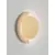Aplica LED Nova Luce Molli, 8W, 3000K, 492 lumeni, D200 mm, bej, auriu