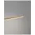 Pendul LED Nova Luce Elettra, 20W, 3000K, L1200 mm, Hmax 1500 mm, alama, auriu