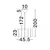 Pendul Nova Luce Alve, 1xE27 max. 12W, L455 mm, Hmax 2000 mm, alb, gri, IP20