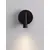 Aplica LED Nova Luce Tico, 3W, 3000K, 189 lumeni, D104/126 mm, negru