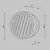 Aplica LED Maytoni Olo, 6W, 2700/3000/4000K, 380/438/431 lumeni, D125 mm, auriu