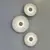 Aplica LED Azzardo Ripple, 6W, 2740K, 108 lumeni, D400 mm, alb, IP20