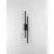 Aplica LED Nova Luce Brillia, 11W, CCT Switch 2700-3000-4000K, 380 lumeni, H600 mm, negru