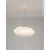 Pendul Nova Luce Cloud, 3xE27, L800 mm, Hmax 2000 mm, alb, IP20