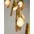 Pendul LED Nova Luce Malory, 45W, 3000K, Hmax 3370 mm, alb, auriu, dimabil Triac