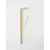 Aplica LED Nova Luce Shado, 12W, 3000K, 709 lumeni, H490 mm, auriu, IP20