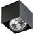Spot mobil aplicat AZzardo Alex, 1xG53 tip QR111, negru, patrat, IP20
