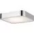 Plafoniera AZzardo Lucie, 2xE27, alb-crom, IP44