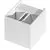 Aplica LED AZzardo Gambino, 2x3W, unghi ajustabil, alb, IP54