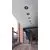 Spot fix incastrat AZzardo Ika, 1xGU10, negru, rotund, IP65