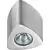 Spot fix aplicat AZzardo Dario, 1xGU10, aluminiu, triunghi, IP20