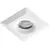 Spot fix incastrat AZzardo Luciano, 1xGU10, alb, patrat, IP20