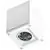 Spot fix aplicat AZzardo Tonio, 1xGU10, alb, patrat, IP54