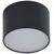 Spot fix LED aplicat AZzardo Monza R Top, 5W, 3000K, negru, rotund, IP20