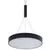 Pendul LED AZzardo Monza R Pendant, 50W, 4000K, negru