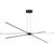Pendul LED AZzardo Ja, 33W, negru