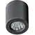 Spot fix LED aplicat AZzardo Nano, 5W, negru, rotund, IP20