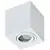 Spot mobil aplicat AZzardo Brant Square, 1xGU10, alb, patrat, IP20