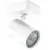 Spot mobil aplicat AZzardo Exo, 1xGU10, alb, rotund, IP20