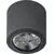 Spot mobil aplicat AZzardo Alix, 1xGU10 tip ES111, negru, rotund, IP20