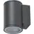 Aplica AZzardo Joe Wall 1, 1xGU10, gri inchis, rotund, IP54