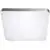 Plafoniera LED AZzardo Quadro 50 CCT, 60W, argintiu, dimabil, telecomanda