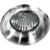 Spot fix incastrat AZzardo Ivo, 1xGU10, crom, rotund, IP20