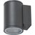 Aplica AZzardo Joe Wall 1, 1xGU10, gri inchis, rotund, IP54