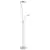 Lampadar LED Eglo Sarrione, 20.2W, alb-nichel satinat, dimabil