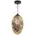 Pendul Candellux Galactic, 1xE27, efect 3D, negru-crom