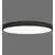 Plafoniera LED ACB Isia, 150W, negru-opal, dimabil, telecomanda, bluetooth