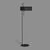 Lampadar ACB Clip, 1xE27, negru