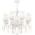 Candelabru cristal Maytoni Grace, 8xE14, auriu-bej