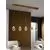 Pendul LED Schuller Rocio, 25W, auriu, dimabil, telecomanda