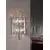 Aplica cristal Schuller Manacor, 2xG9, crom-transparent