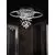 Plafoniera cristal LED Schuller Bruma, 103W, alb-crom, dimabil