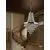 Candelabru cristal Schuller Palace, 22xG9, crom