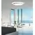 Plafoniera LED ACB Lisboa, 35W, alb, dimabil, telecomanda, Smart control App