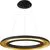 Pendul LED ACB Shiitake, 50W, auriu-negru