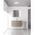 Plafoniera LED ACB Madison, 24W, 3000-4000-6500K, alb, switch, senzor de miscare, IP54