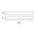 Aplica LED ACB Box, 15W, argintiu