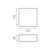 Aplica LED ACB Picto, 3W, negru
