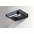 Stalp mic LED AZzardo Frame, 8W, 3000K, gri inchis, IP54
