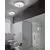 Plafoniera AZzardo Optimus, 3xE27, alb-crom, IP44