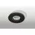 Spot fix incastrat AZzardo Ika, 1xGU10, negru, rotund, IP65