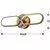 Aplica LED Schuller Colette, 13W, auriu roz