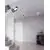 Spot mobil LED aplicat AZzardo Siena, 20W, 4000K, crom, rotund, IP20